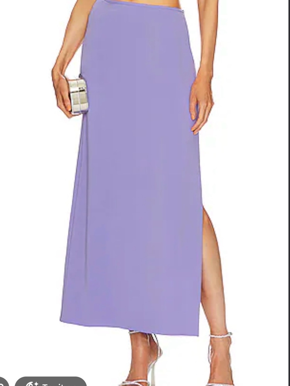 bec bridge zadie strap maxi skirt size 4